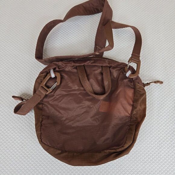 Herschel Supply Co Crossbody Bag Brown Nylon Packable - Picture 4 of 4